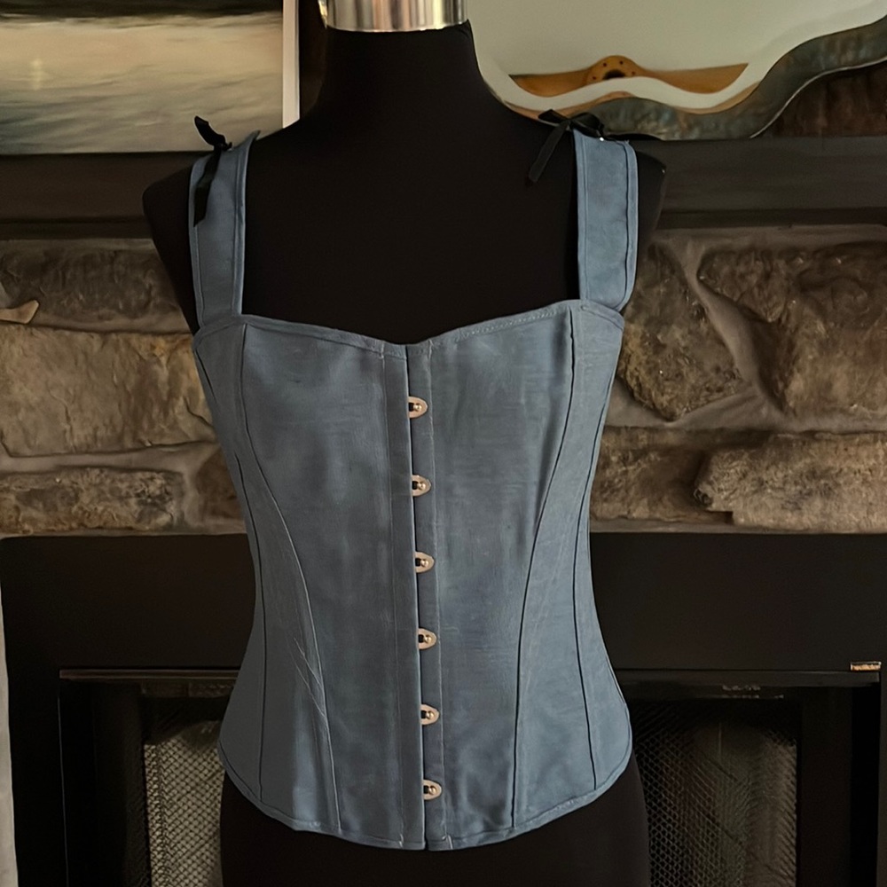 Denim Bustier, Large